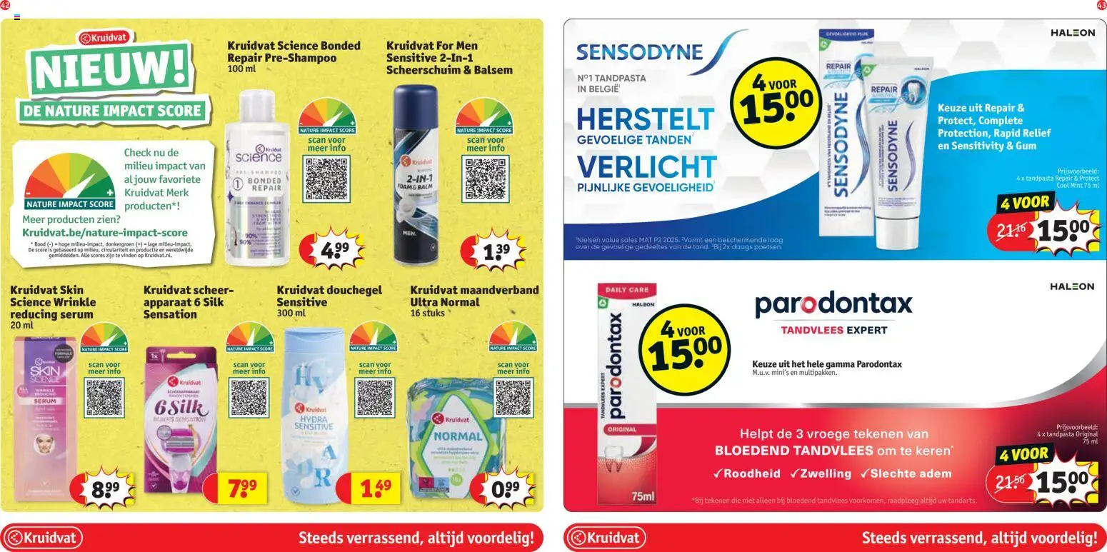 Nieuwe » Kruidvat folder van 31/03/2026 🤩  « is er! Ontdek geweldige aanbiedingen en bespaar. | Belgium