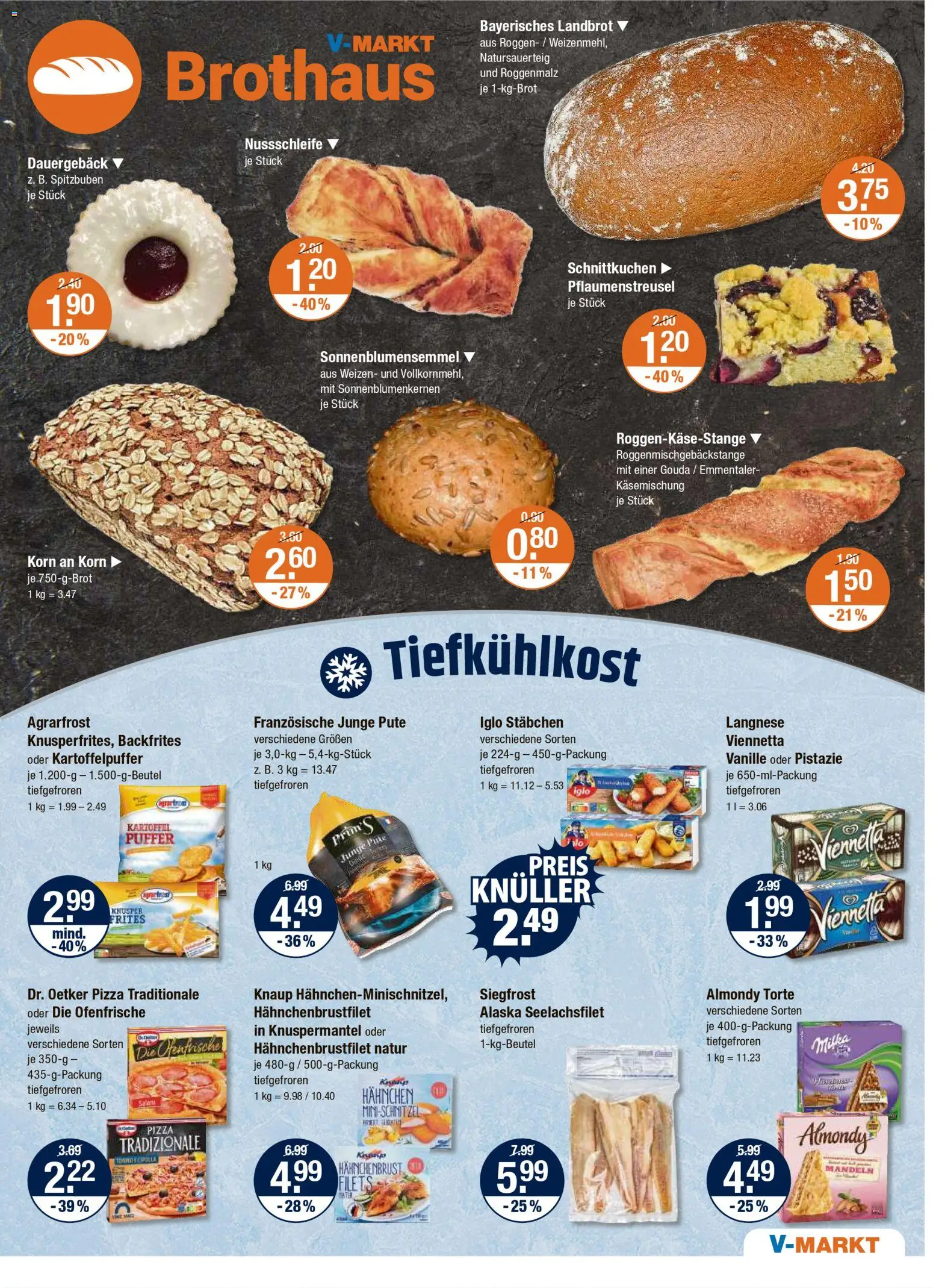V-Markt - Schwaben / Oberbayern – gültig ab 13.11.2025 | Seite: 9 | Produkte: Pute, Hahnchen, Gouda, Ofenfrische
