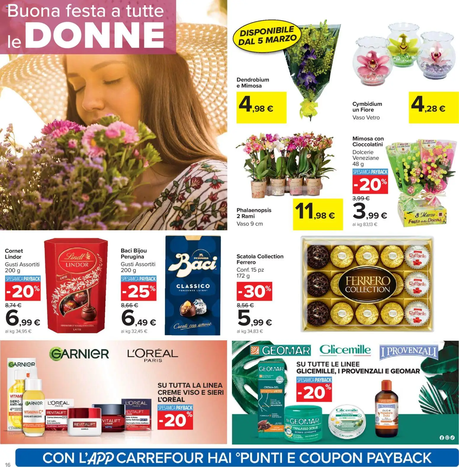 Volantino Carrefour del 02.03.2026 | Pagina: 16 | Prodotti: Crema, Latte, Scatola, Vaso