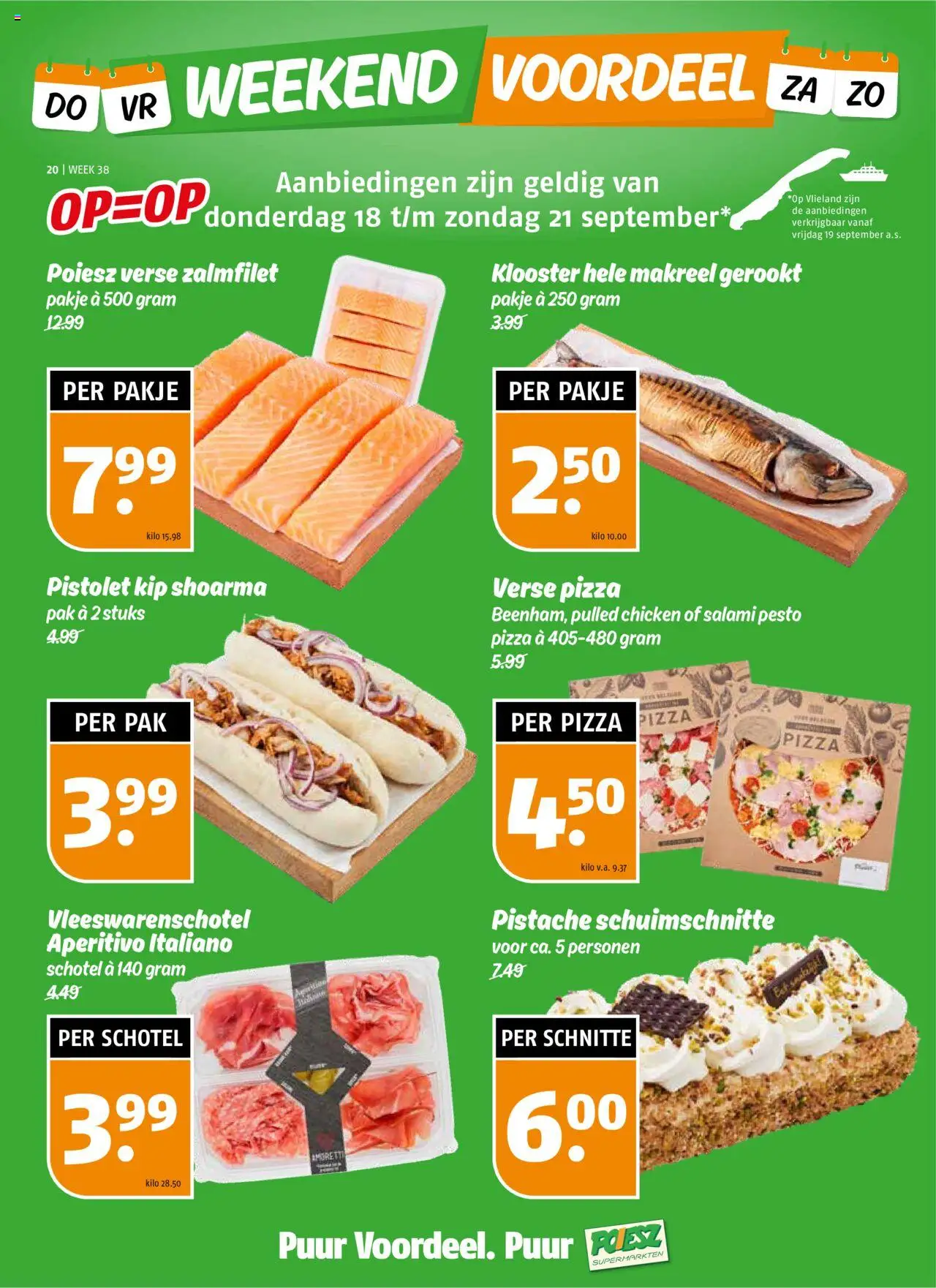  | Pagina: 20 | Producten: Salami, Pizza, Kip