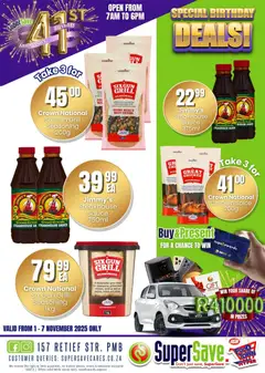 Super Save specials catalogue – valid from 31.10.2025 | Page: 50 | Products: Grill, Chicken, Seasoning, Sauce
