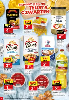 Pogląd oferty "Twój Market Gazetka" - ważna od 04.02.2026 | Strona: 20 | Produkty: Karta, Cukier puder, Puder, Olej