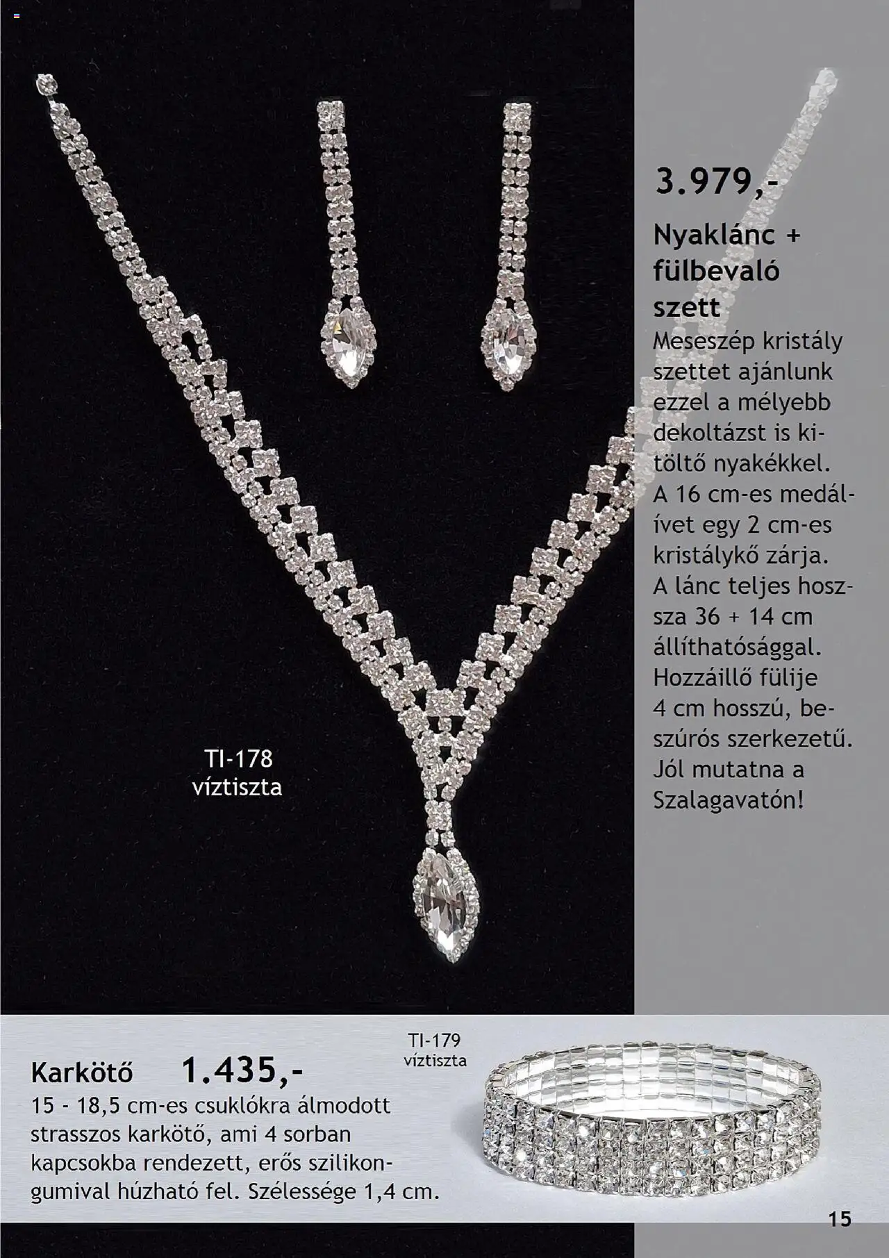 Betly akciós ujság - amely érvényes a következő dátumtól: 03.10.2025 | Oldal: 15 | Termékek: Karkötő, Töltő