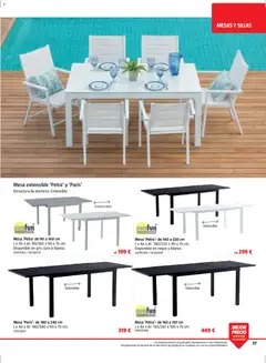 Vista previa Bauhaus Verano válido desde el 16.03.2026 | Página: 27 | Productos: Mesa extensible, Mesa
