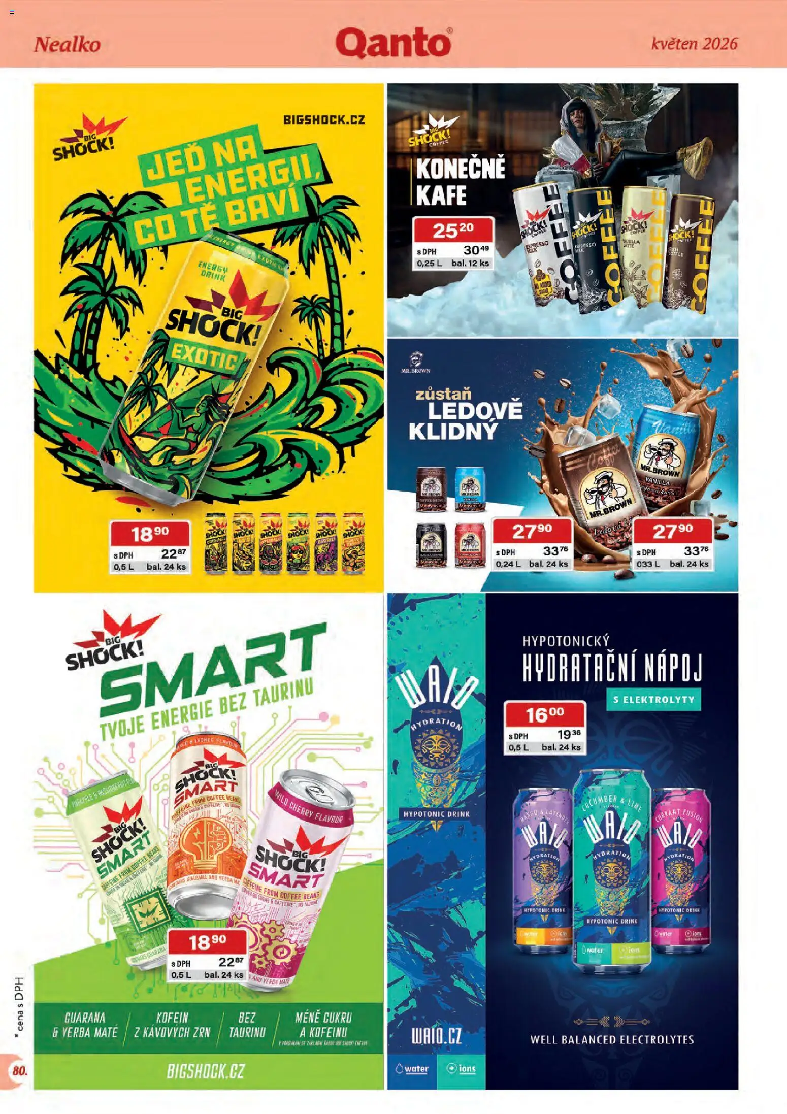 Astur & Qanto leták - Velkoobchod 05/2026 od 01.05.2026 | Strana: 80 | Produkty: Yerba mate, Kafe