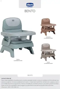 Anteprima del volantino Prenatal Seggioloni catalogo valido a partire dal 04.12.2025 | Pagina: 38 | Prodotti: Vassoio, Sedia