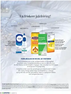 Forhåndsvisning av Apotek 1 kundeavis gyldig fra 05.11.2025 | Side: 22