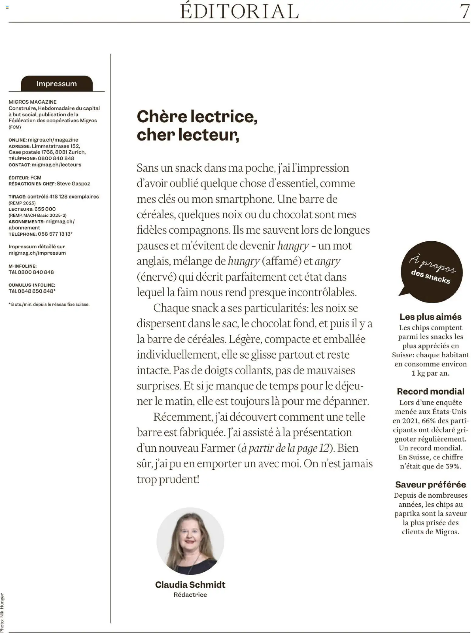 Migros - Magazin FR – gültig ab 09.12.2025 | Seite: 7