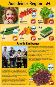 Rewe prospekt München / Bogenhausen	 - gültig ab dem 29.06.2025 | Seite: 32 | Produkte: Paprika, Chinakohl, Salat