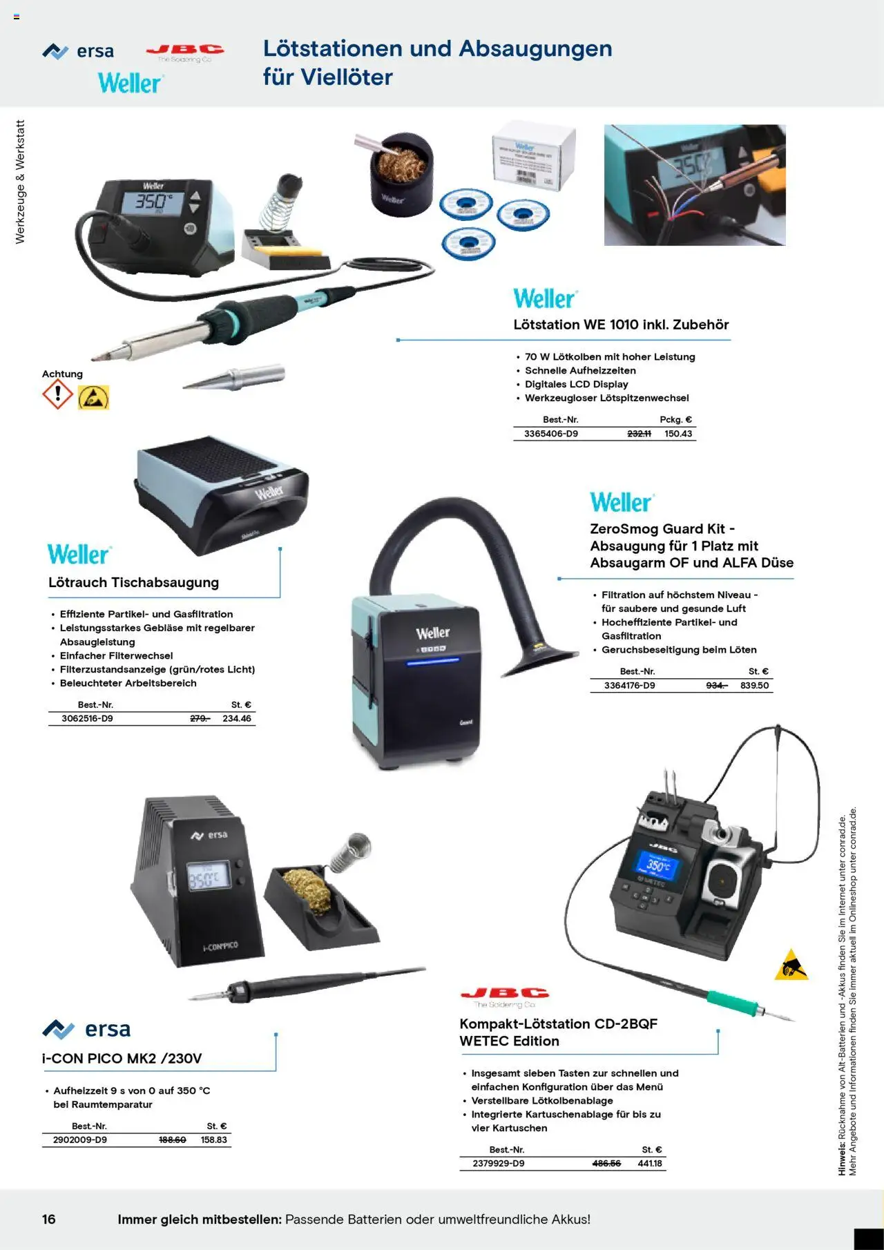 Conrad - Markenkatalog - gültig ab dem 25.08.2025 | Seite: 18 | Produkte: Batterien
