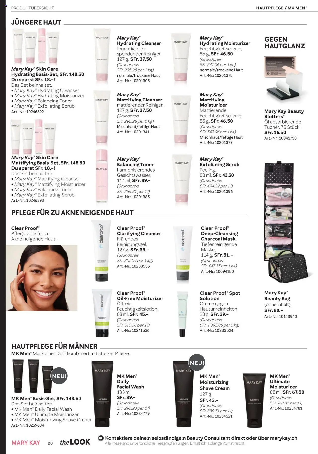 Mary Kay Aktionen – gültig ab 16.10.2025 | Seite: 28 | Produkte: Duft, Öl, Toner, Creme