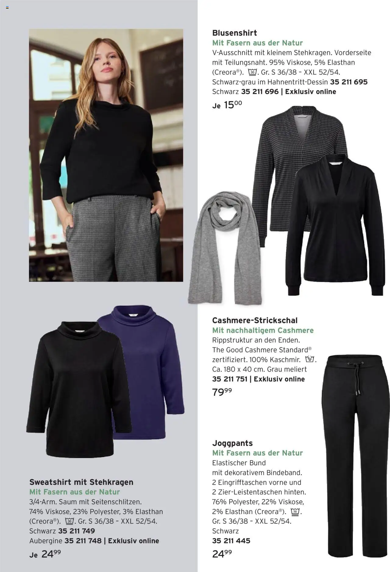 Prospekt Tchibo Winter chic – gültig ab 15.10.2025 | Seite: 14 | Produkte: Sweatshirt, Aubergine