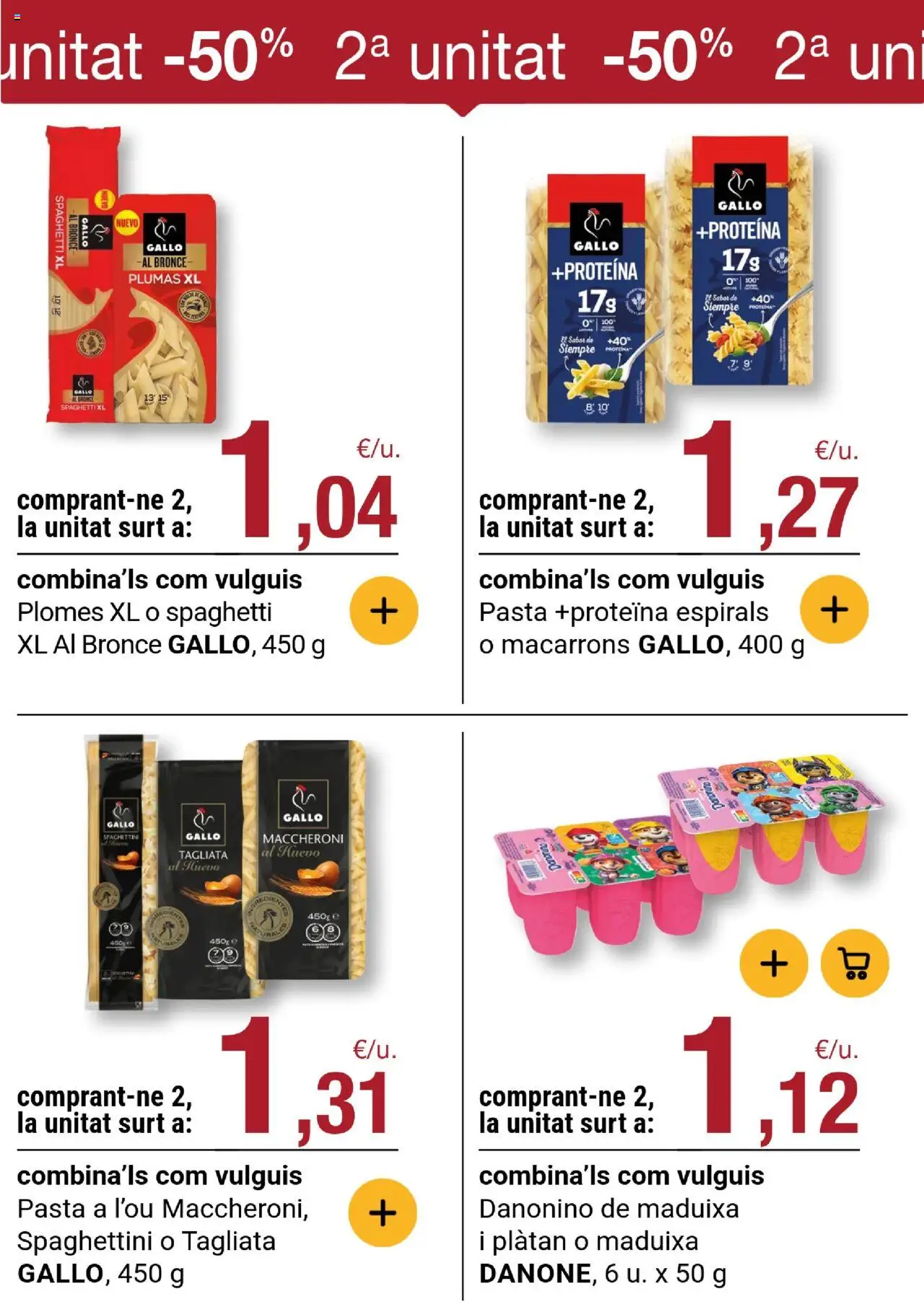 Bonpreu folleto │ válido desde el 07.10.2025 | Página: 57 | Productos: Pasta