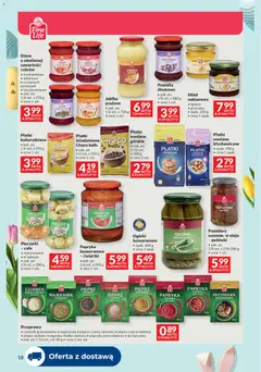 Pogląd oferty "Makro gazetka - Dystrybucja do sklepów" - ważna od 17.03.2026 | Strona: 18 | Produkty: Czosnek, Miód, Płatki, Ogórki