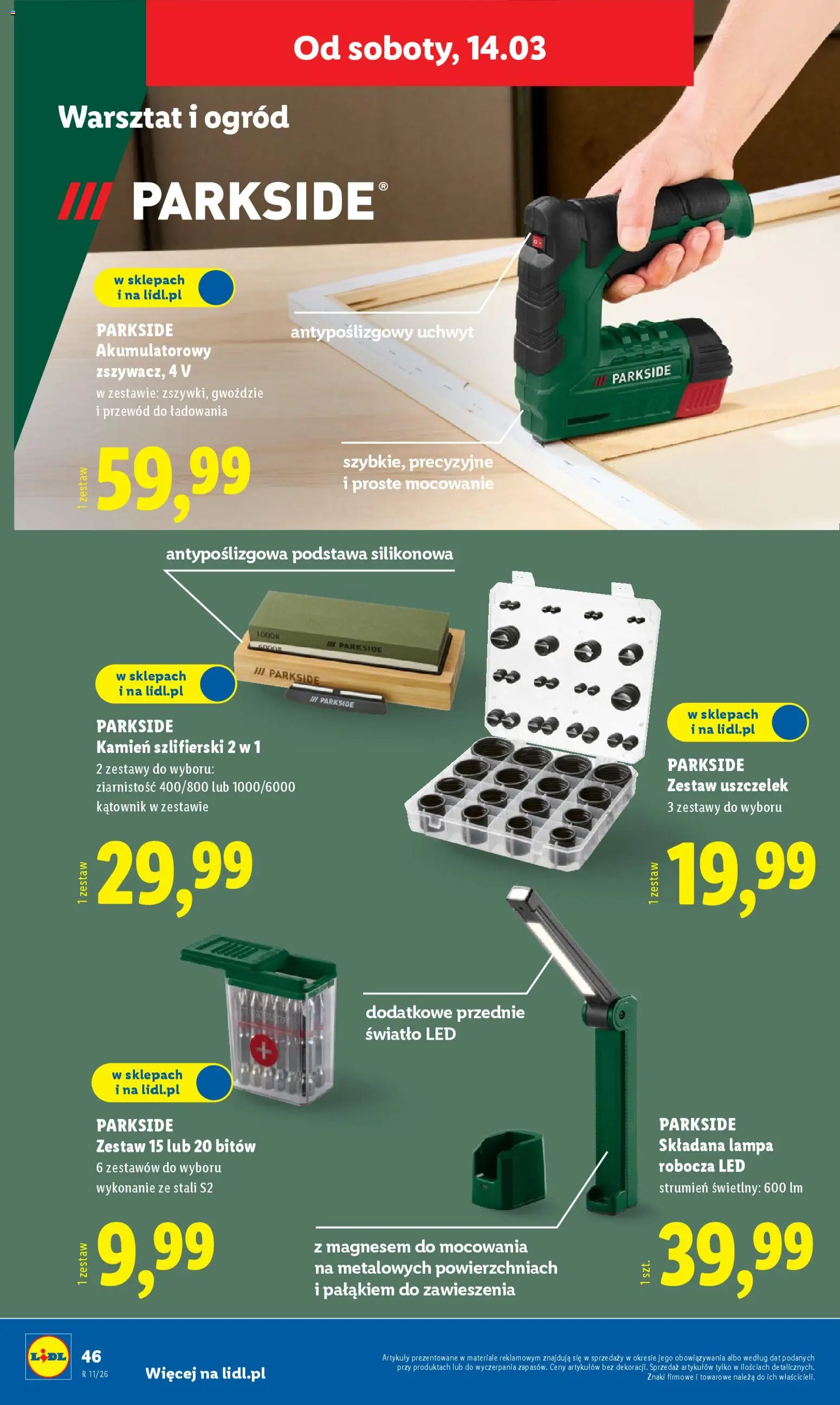 Lidl Katalog od 09.03.2026 | Strona: 56 | Produkty: Lampa