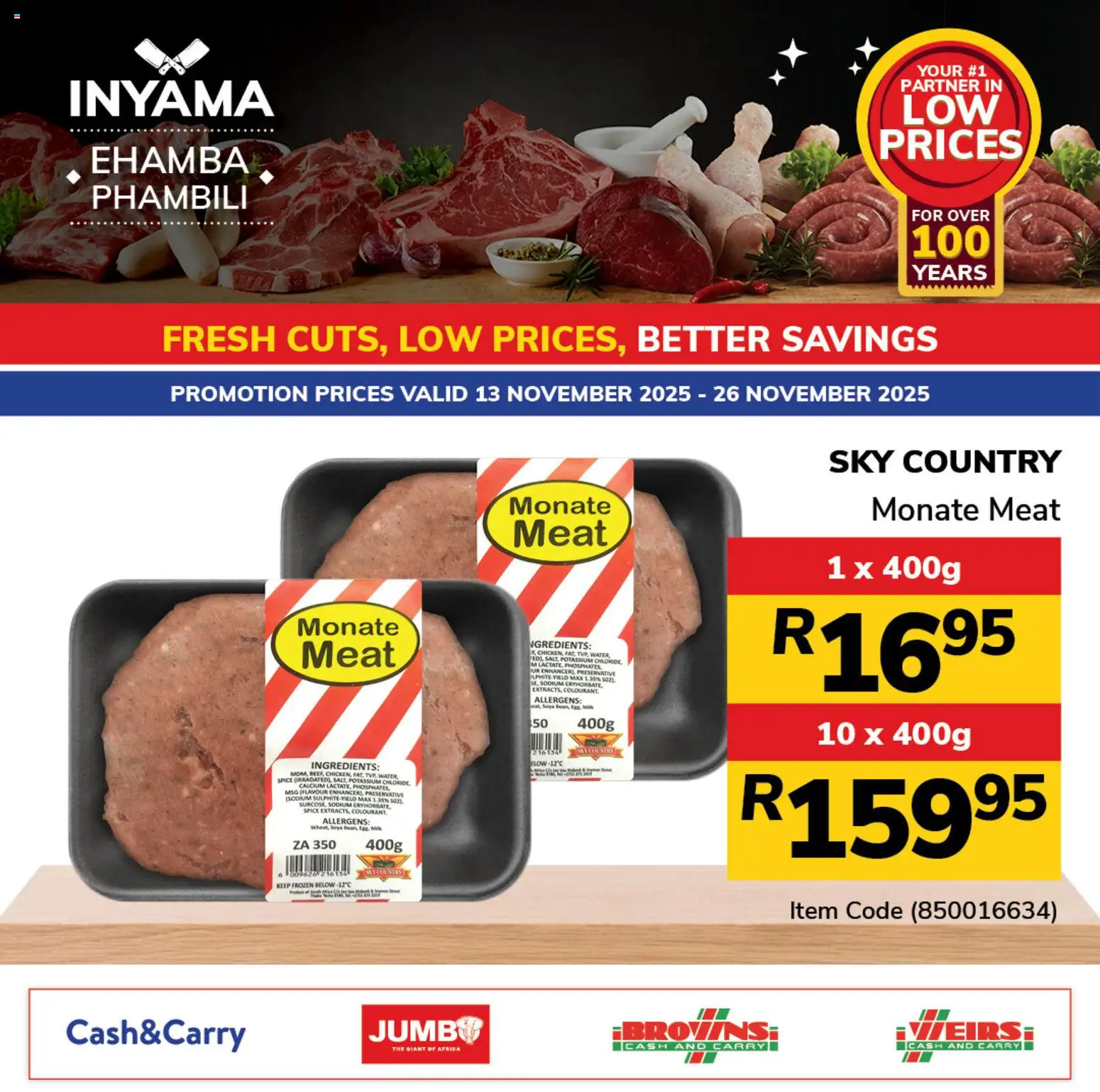 New Jumbo catalogue – valid from 13.11.2025 | Page: 1 | Products: Preservative