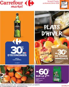 Carrefour Market - Prévisualisation de Carrefour Market Plats d'hiver  valide à partir de 27.01.2026
