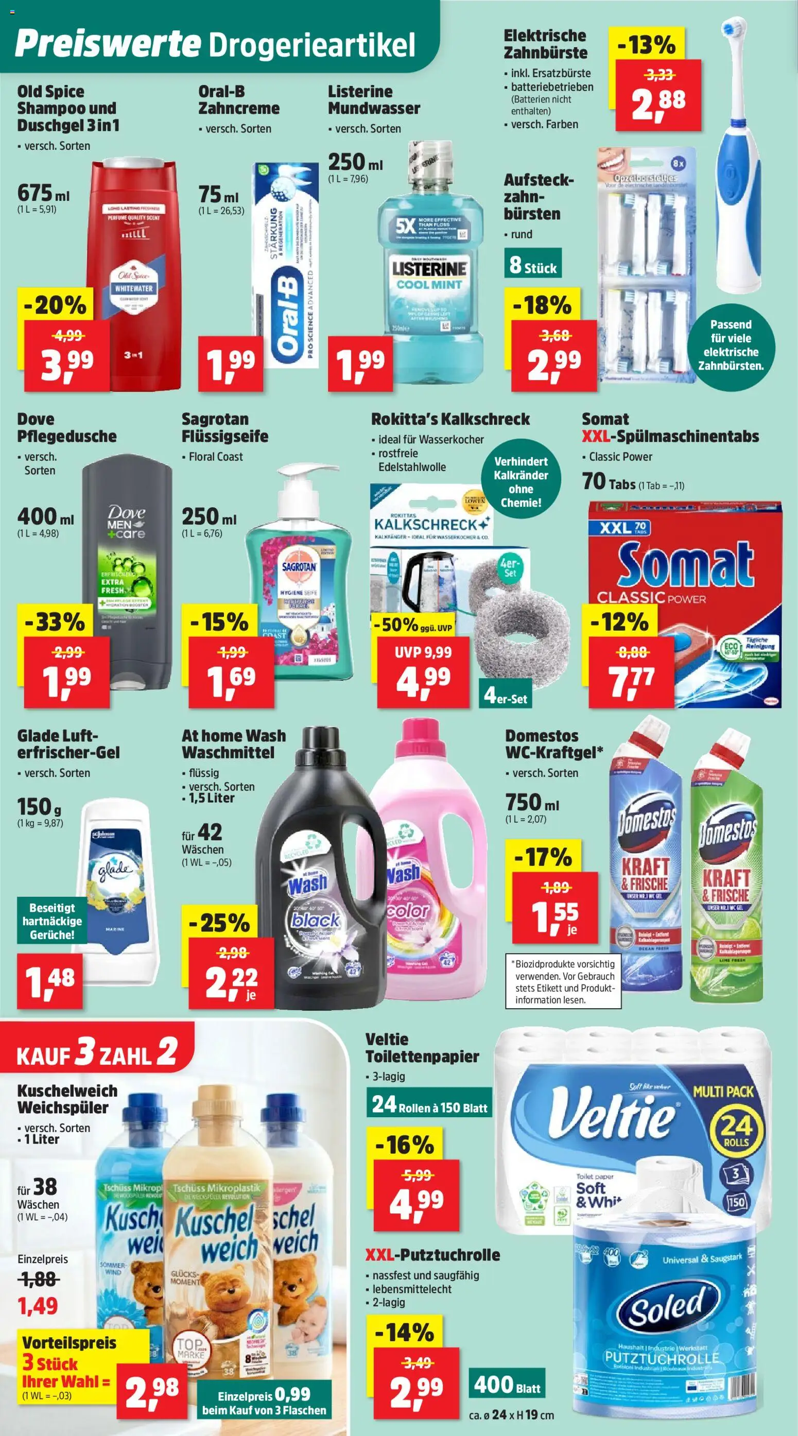 Thomas Philipps Prospekt 	 – gültig ab 16.03.2026 | Seite: 16 | Produkte: Wasserkocher, Seife, Listerine, Toilettenpapier