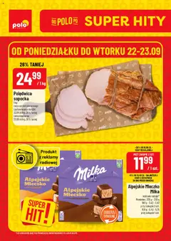 Pogląd oferty "POLOmarket Gazetka - Super Hity" - ważna od 22.09.2025