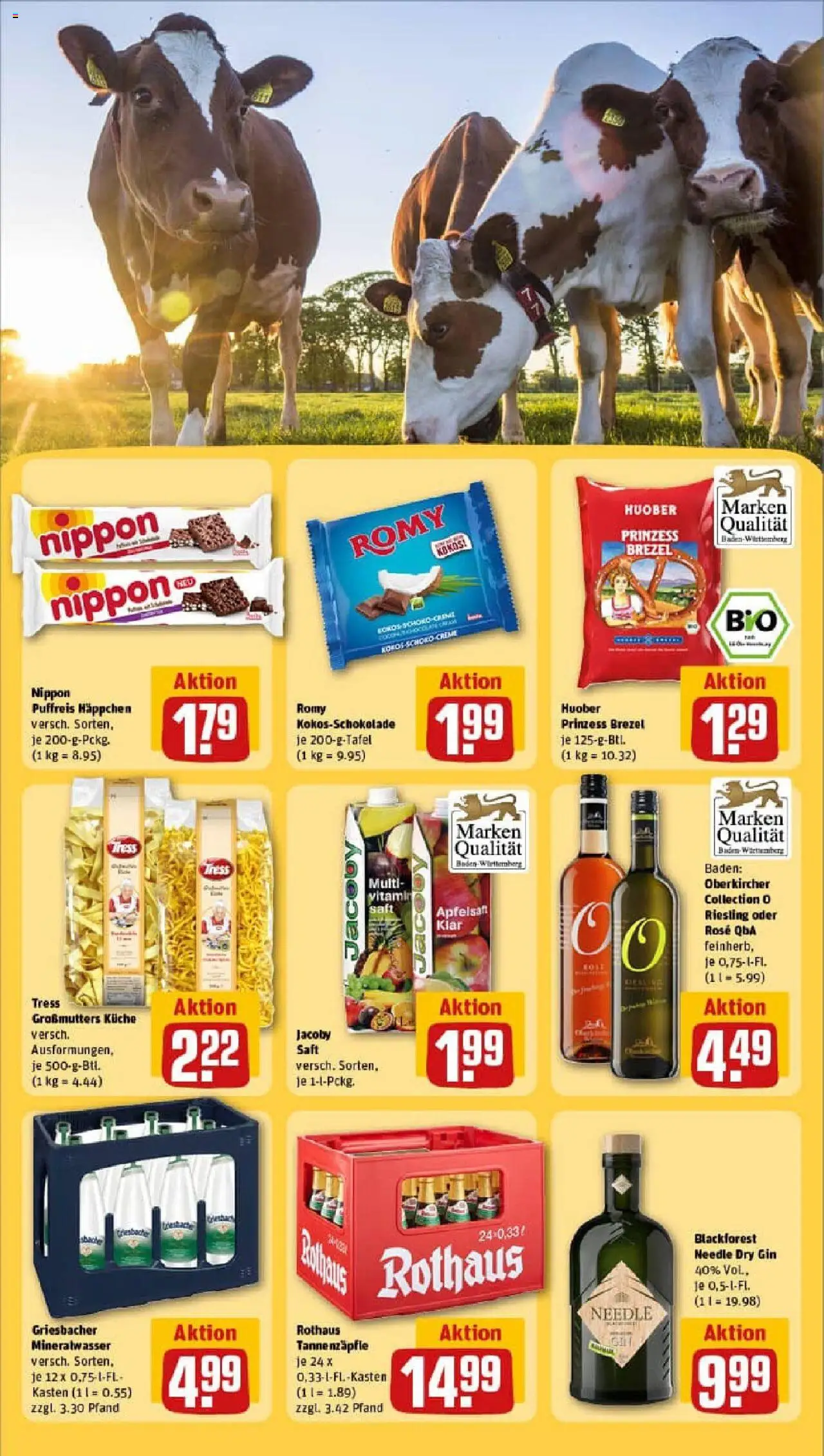 Rewe prospekt Walzbachtal	 - gültig ab dem 29.06.2025 | Seite: 23 | Produkte: Küche, Apfelsaft, Mineralwasser, Saft