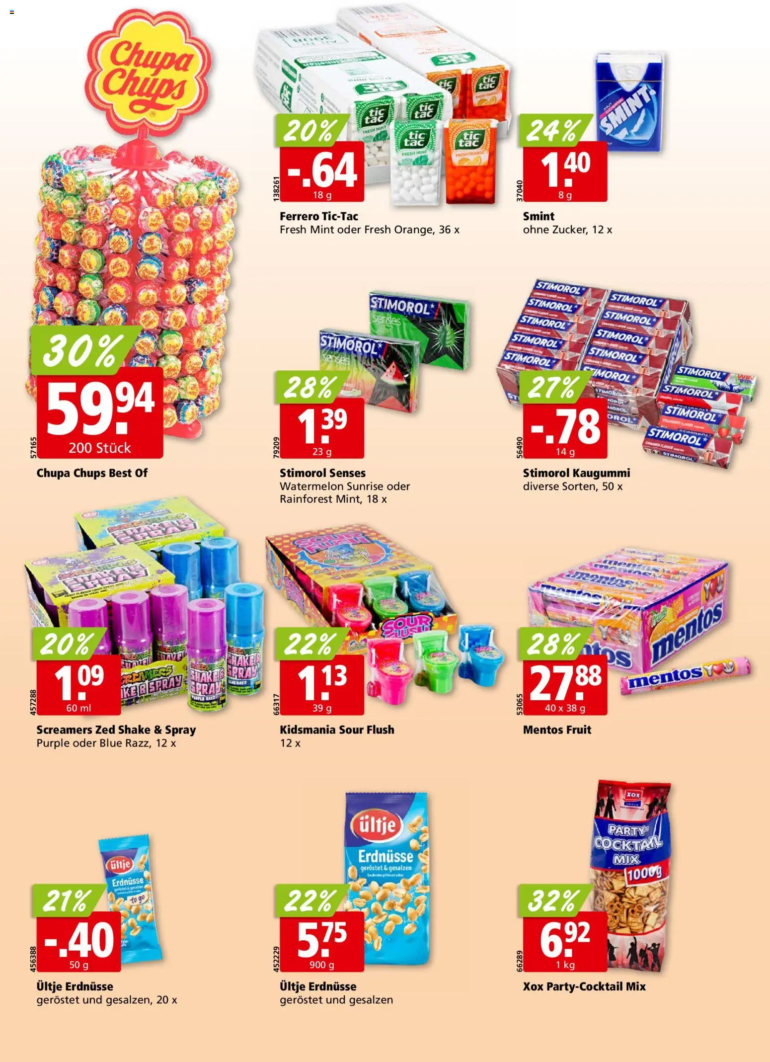 Aligro aktionen Chavannes, Matran, Genf, Sitten – gültig ab 09.03.2026 | Seite: 20 | Produkte: Erdnüsse