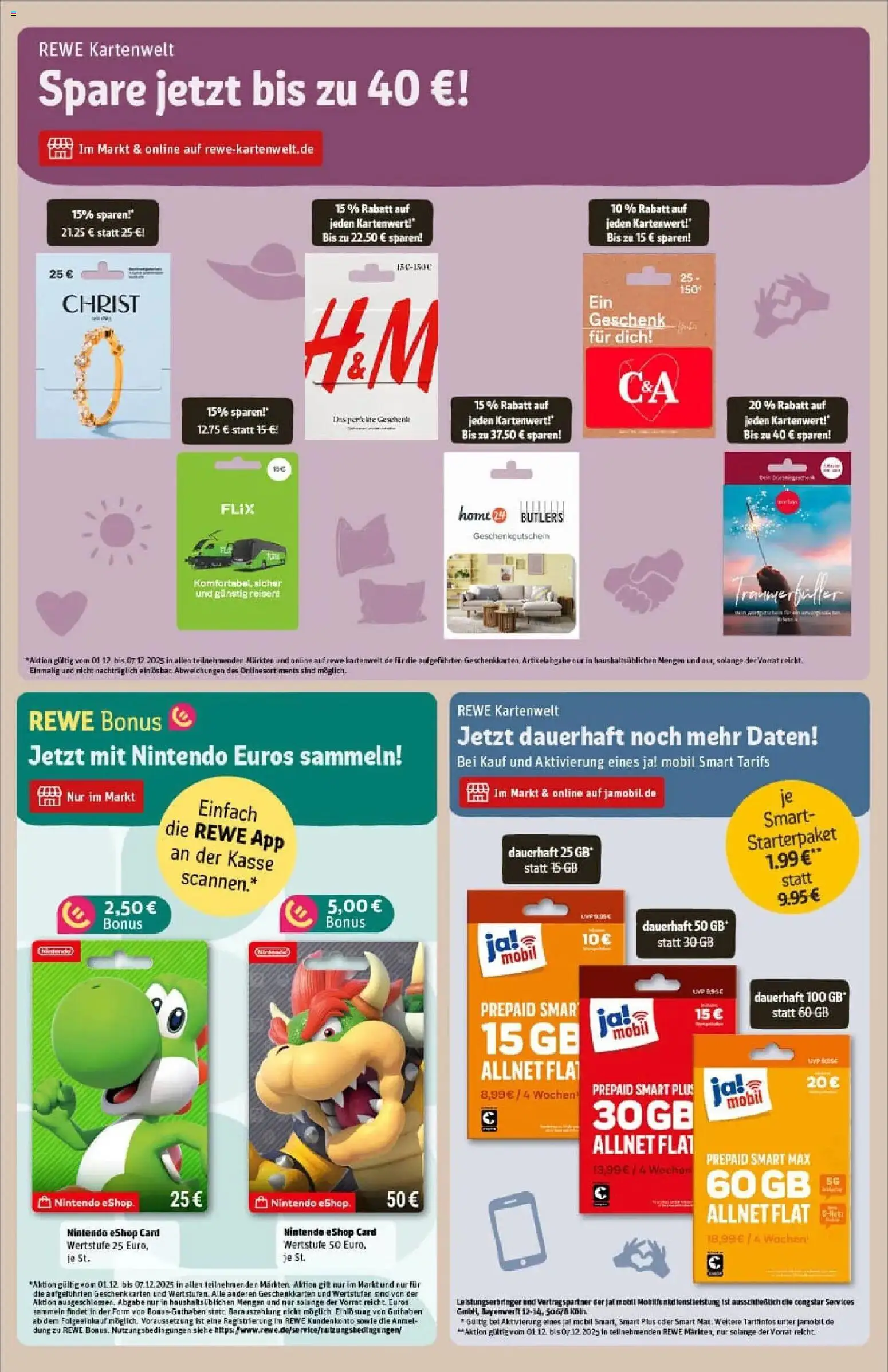 Rewe prospekt Recklinghausen	 – gültig ab 01.12.2025 | Seite: 23