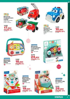 Pré-visualização Staples - Folheto Brinquedos 2025 válido de 25.11.2025 | Página: 3 | Produtos: Rádio