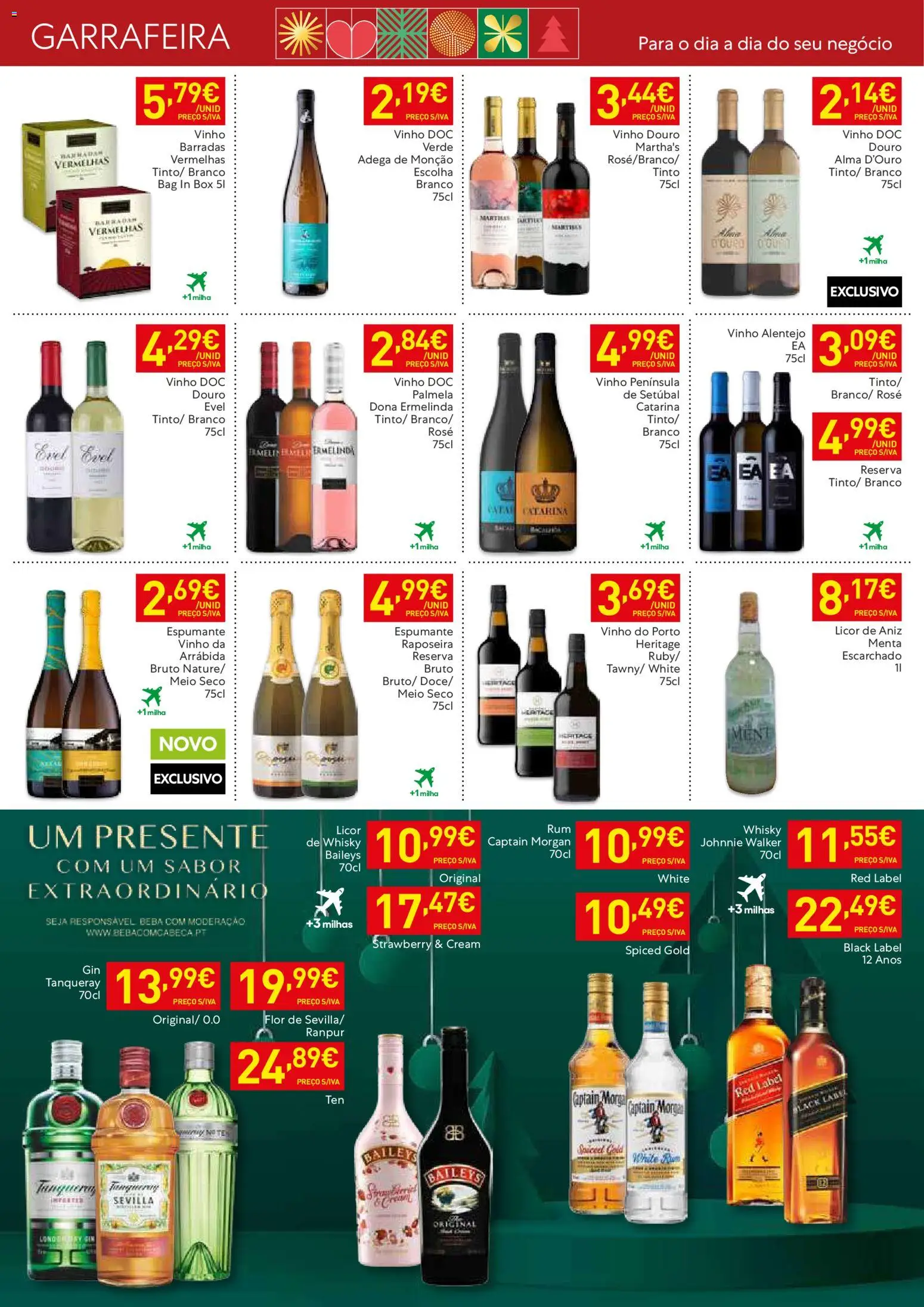 Recheio - Bons Negócios Madeira │ válido de 04.11.2025 | Página: 13 | Produtos: Whisky, Espumante, Licor, Vinho