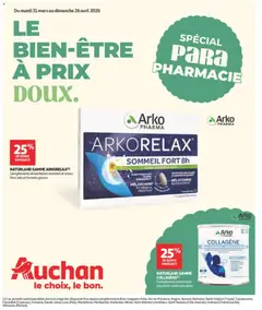 Auchan Parapharmacie, beauté - Voorbeeld van een folder van Auchan, geldig van 31.03.2026