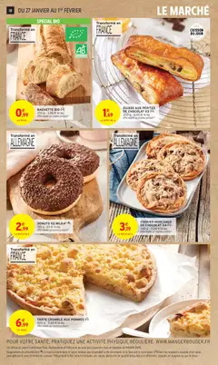 Intermarché - Prévisualisation de TARTE CRUMBLE AUX POMMES, 600 g - 11,65 € le kg valide à partir de 27.01.2026 | Page: 18