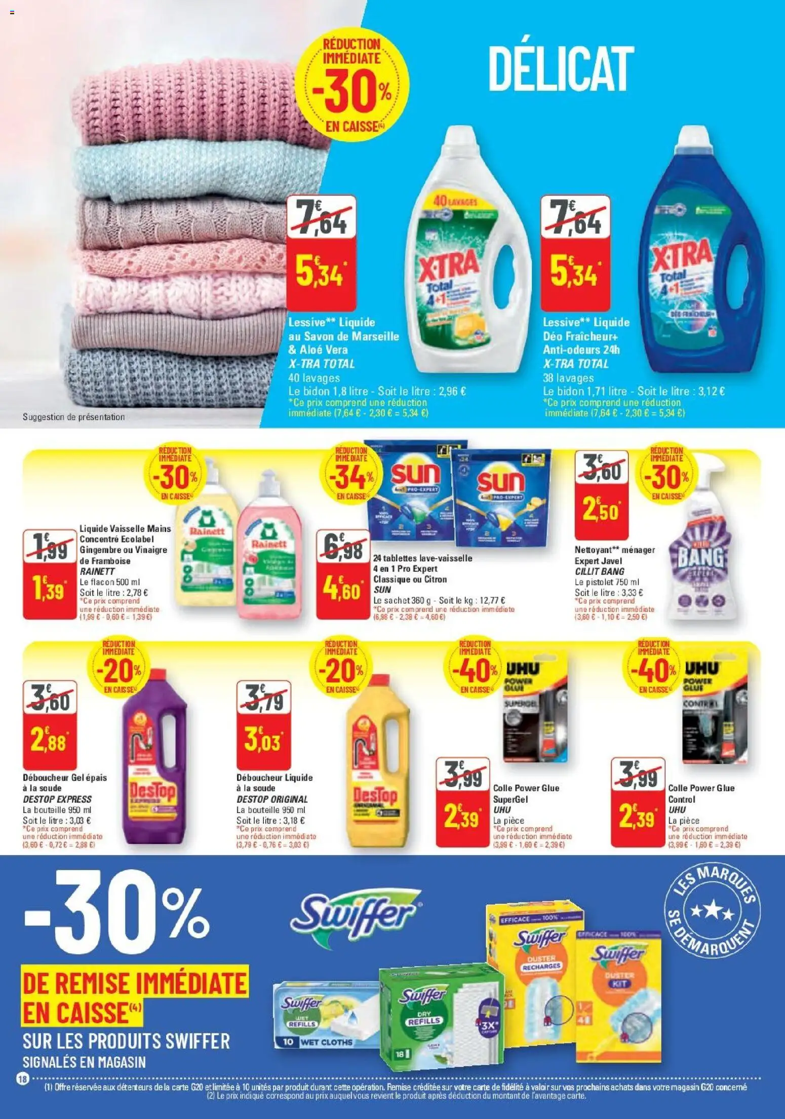 {H1} | Page: 18 | Produits: Framboise, Savon de marseille, Gingembre, Vinaigre