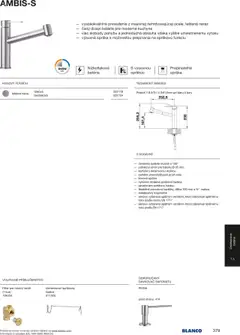 Blanco leták platný od 01.02.2025 | Strana: 379 | Produkty: Moderné kuchyne, Ventil, Kuchyne