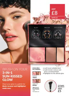 Preview of Avon - Catalogue valid from 01.03.2026 | Page: 63 | Products: Bronzer, Brush