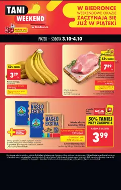 Pogląd oferty "Biedronka gazetka - Tani weekend" - ważna od 03.10.2025