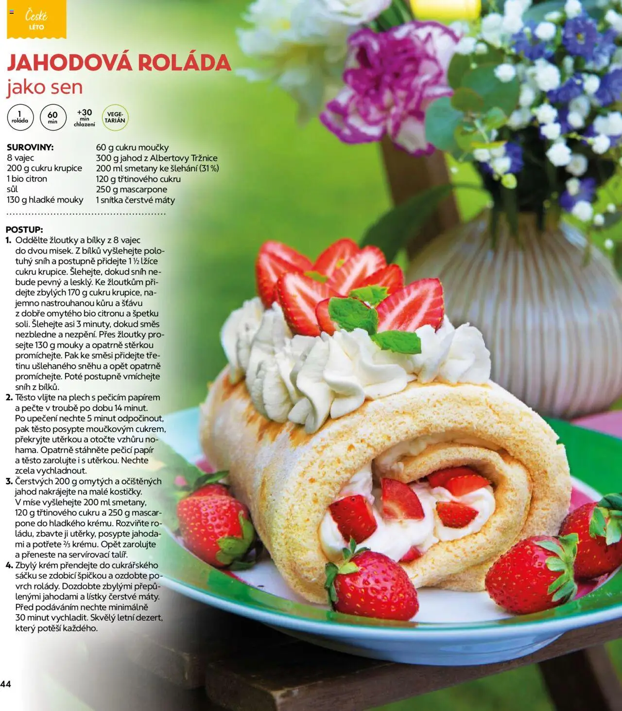 Albert magazín od 01.06.2025 | Strana: 44 | Produkty: Plech, Citron, Mascarpone, Těsto