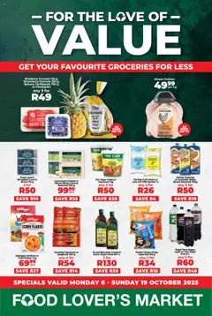 Food Lover's Market specials catalogue – valid from 06.10.2025