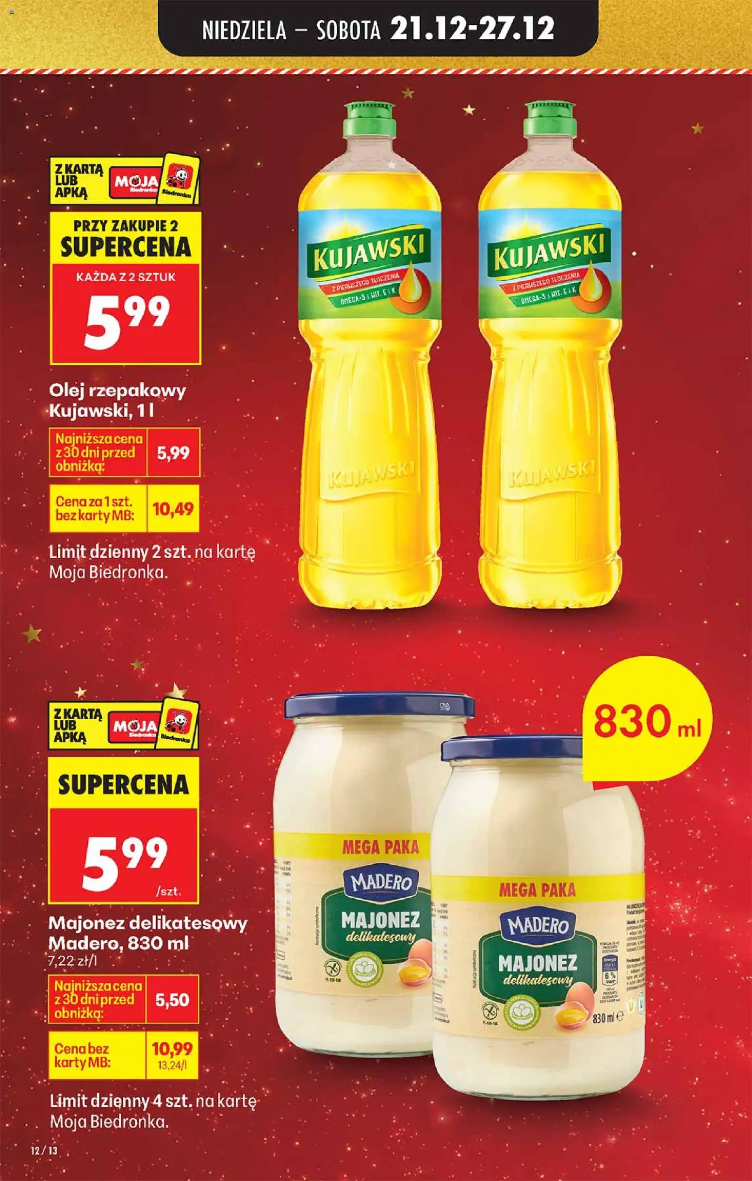 Biedronka gazetka od 21.12.2025 | Strona: 12