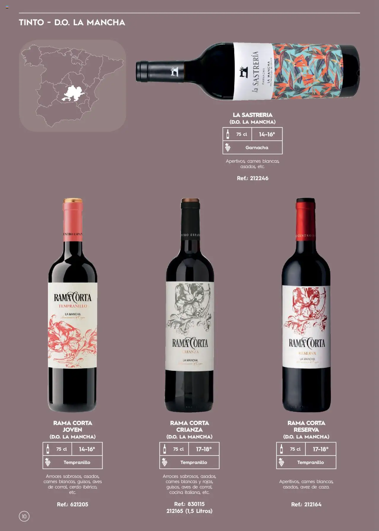 Makro Guia de vinos │ válido desde el 02.01.2025 | Página: 10 | Productos: Cerdo, Cocina