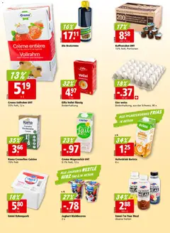 Aligro aktionen Schlieren, Gossau SG, Frauenfeld, Rapperswil-Jona, Sargans, Bern, Brüttisellen, Pratteln, Emmen, Spreitenbach ab 13.04.2026 gültig | Seite: 14 | Produkte: Quark, Joghurt, Eier, Creme