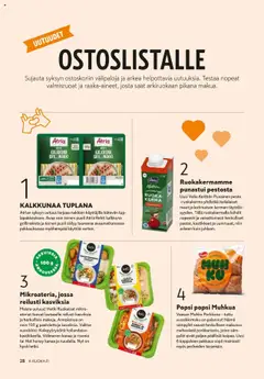 K-Supermarket-mainoslehti voimassa 01.10.2025 alkaen | Sivu: 28
