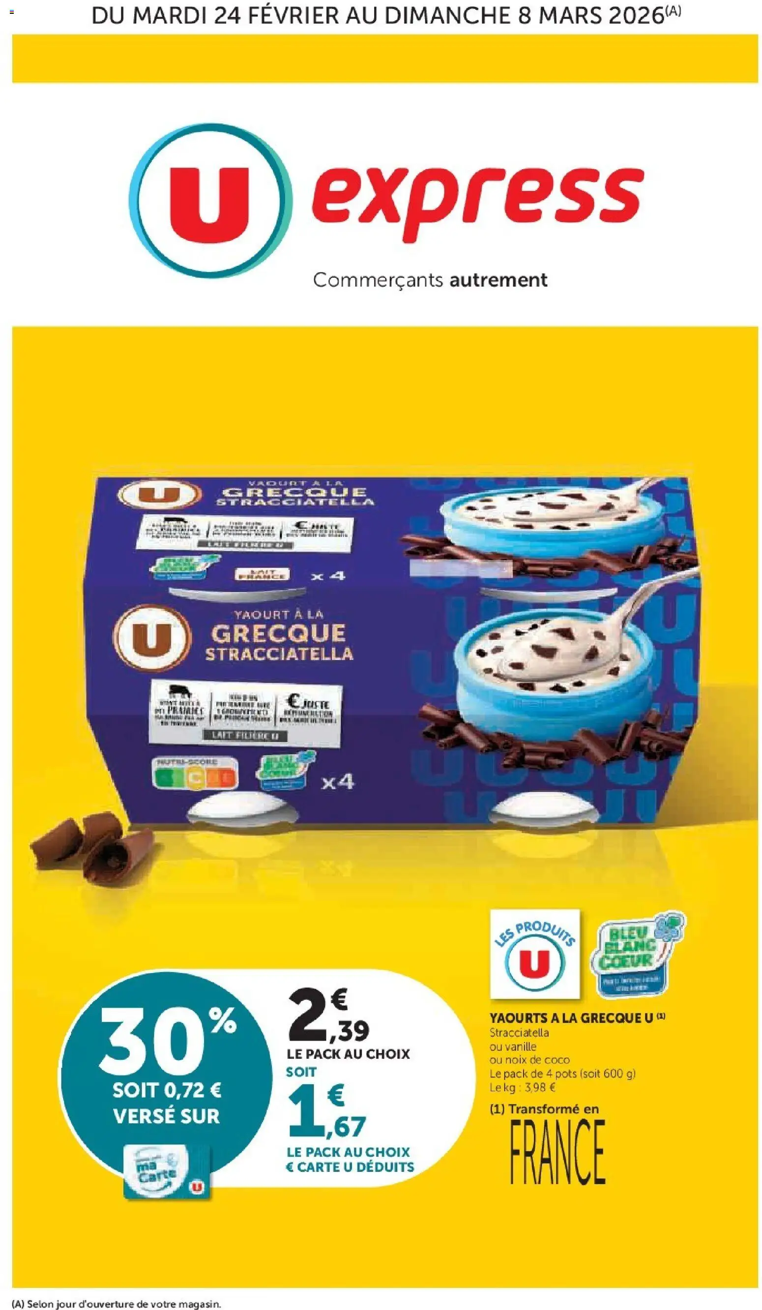 {H1} | Page: 1 | Produits: Yaourts, Noix de coco, Yaourt, Noix