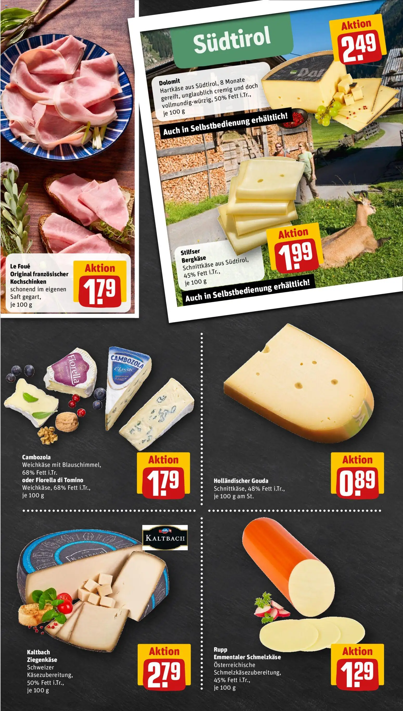 Rewe ihr Kaufpark Prospekt 	 – gültig ab 27.10.2025 | Seite: 11 | Produkte: Gouda, Ziegenkäse, Saft