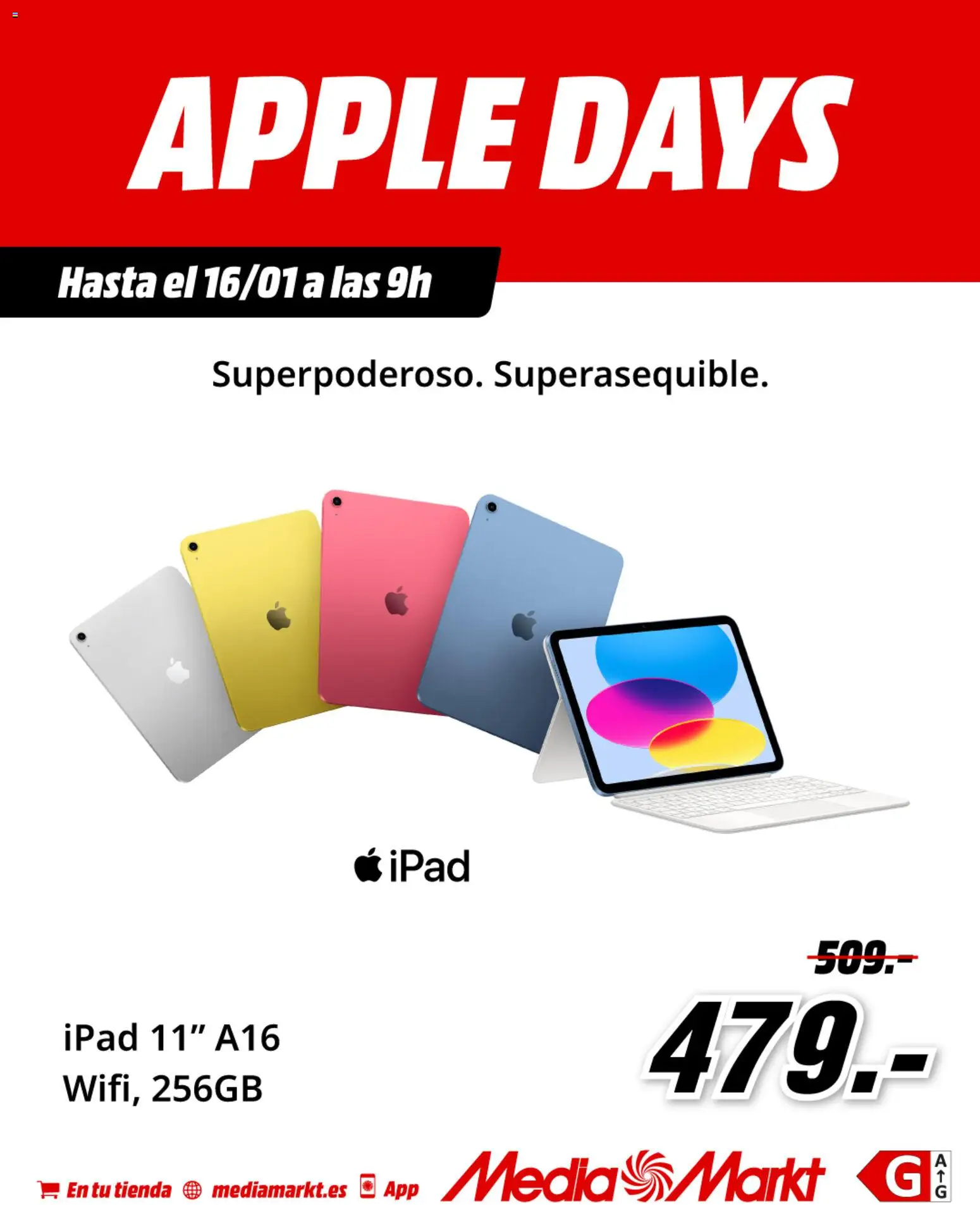 Media Markt folleto │ válido desde el 12.01.2026 | Página: 4 | Productos: Ipad, Apple