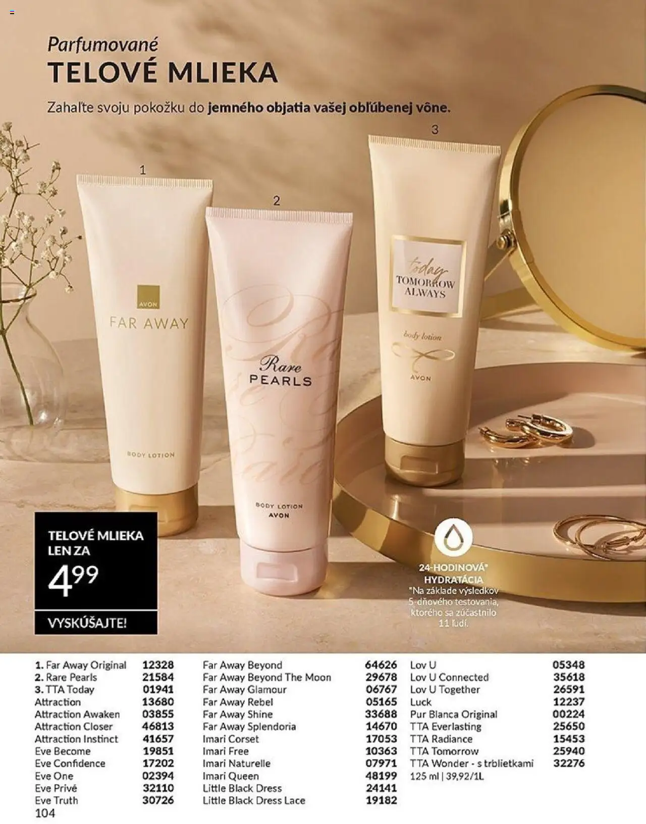 Nové Avon akcie – leták je platný od 01.10.2025 | Strana: 104