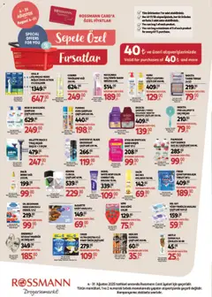 Rossmann Ağustos Kişisel Bakım Kataloğu - 04.08.2025 tarihinden itibaren geçerlidir | Sayfa: 4 | Ürünler: Duş jeli, Deodorant, Diş fırçası, Sos