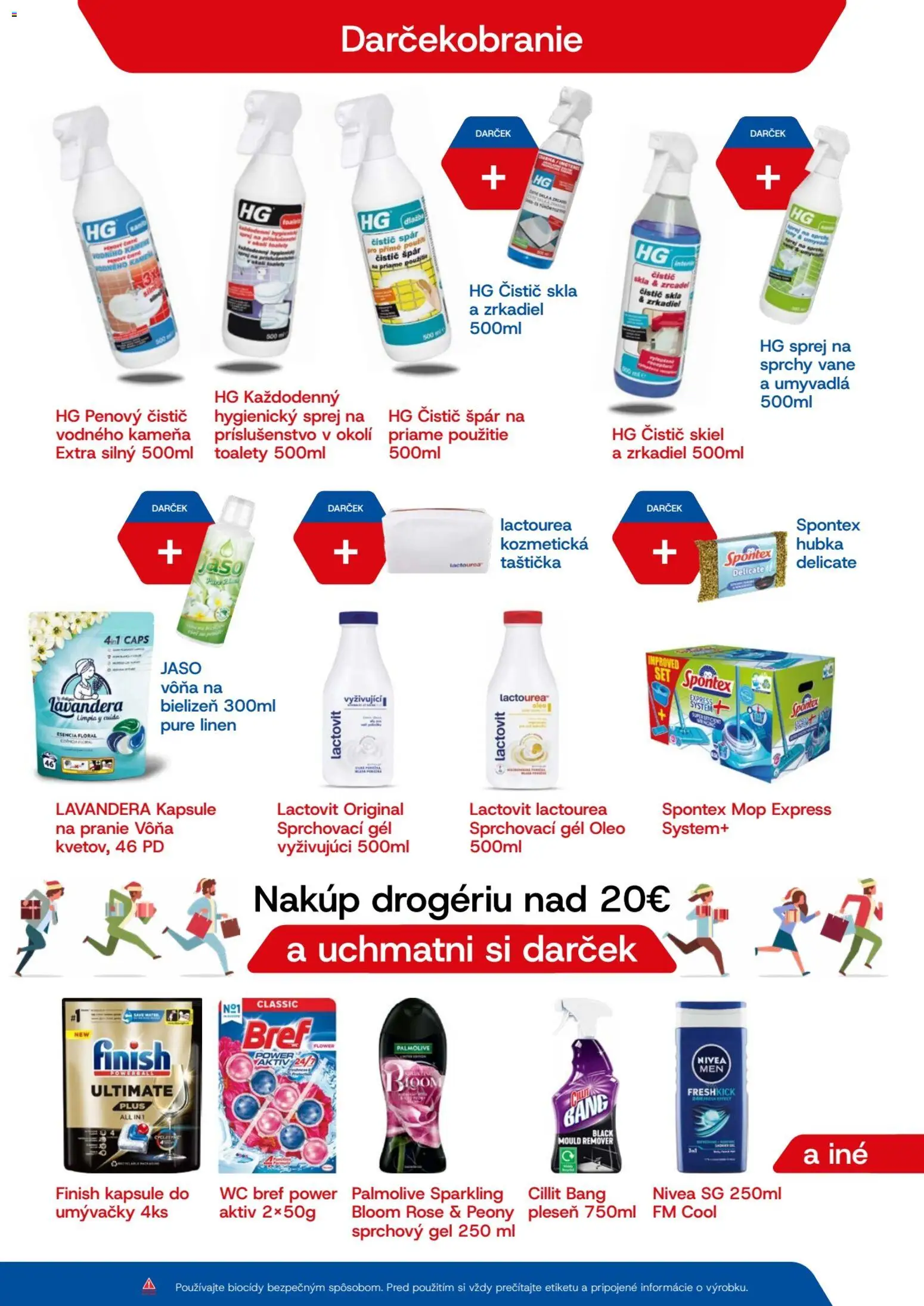 Nové L&Š akcie – leták je platný od 01.12.2025 | Strana: 3 | Produkty: Nivea, Wc, Hubka, Sprchový gél