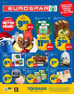 Tokmanni-mainoslehti voimassa 20.11.2025 alkaen