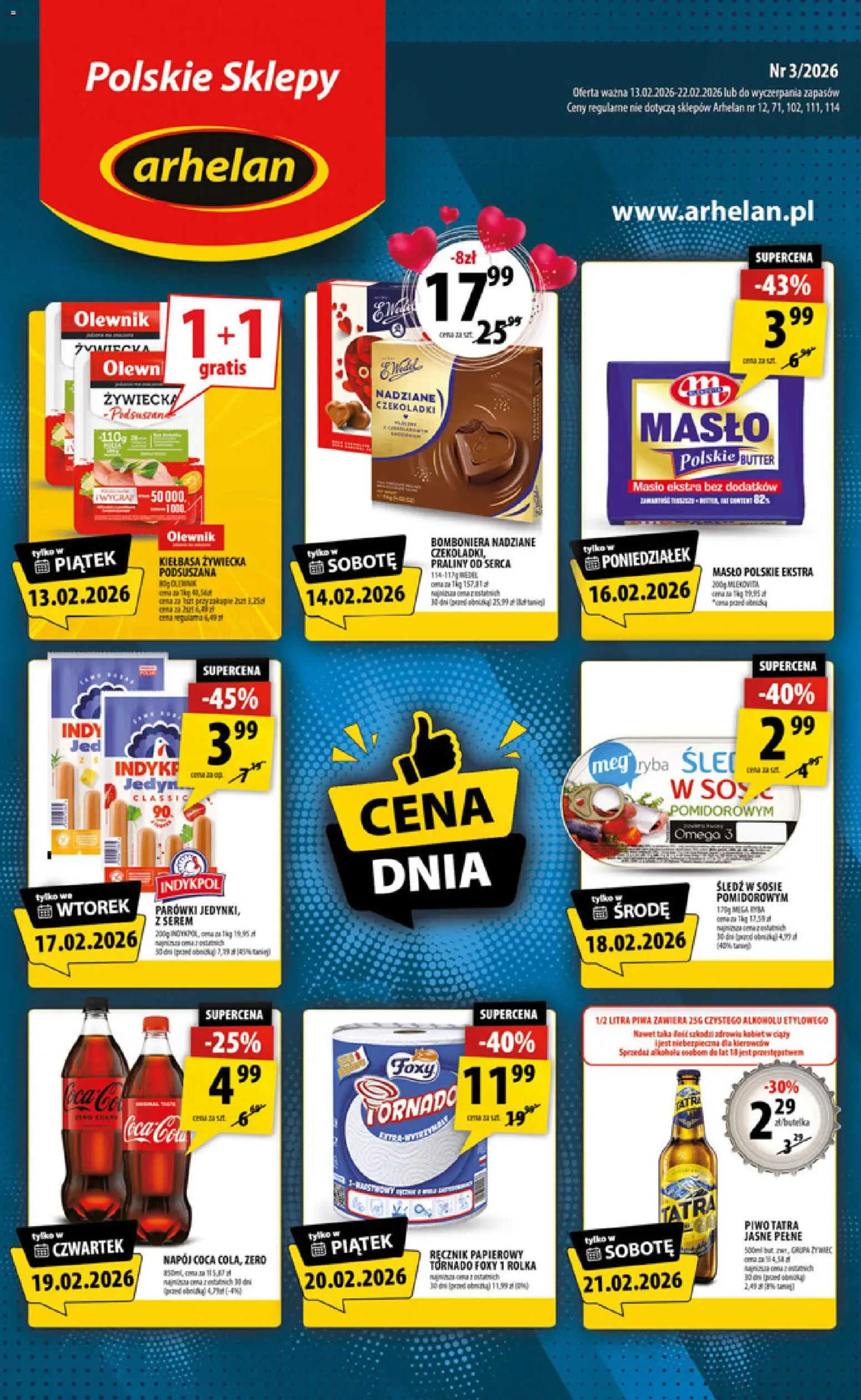 Arhelan Gazetka od 13.02.2026 | Strona: 1