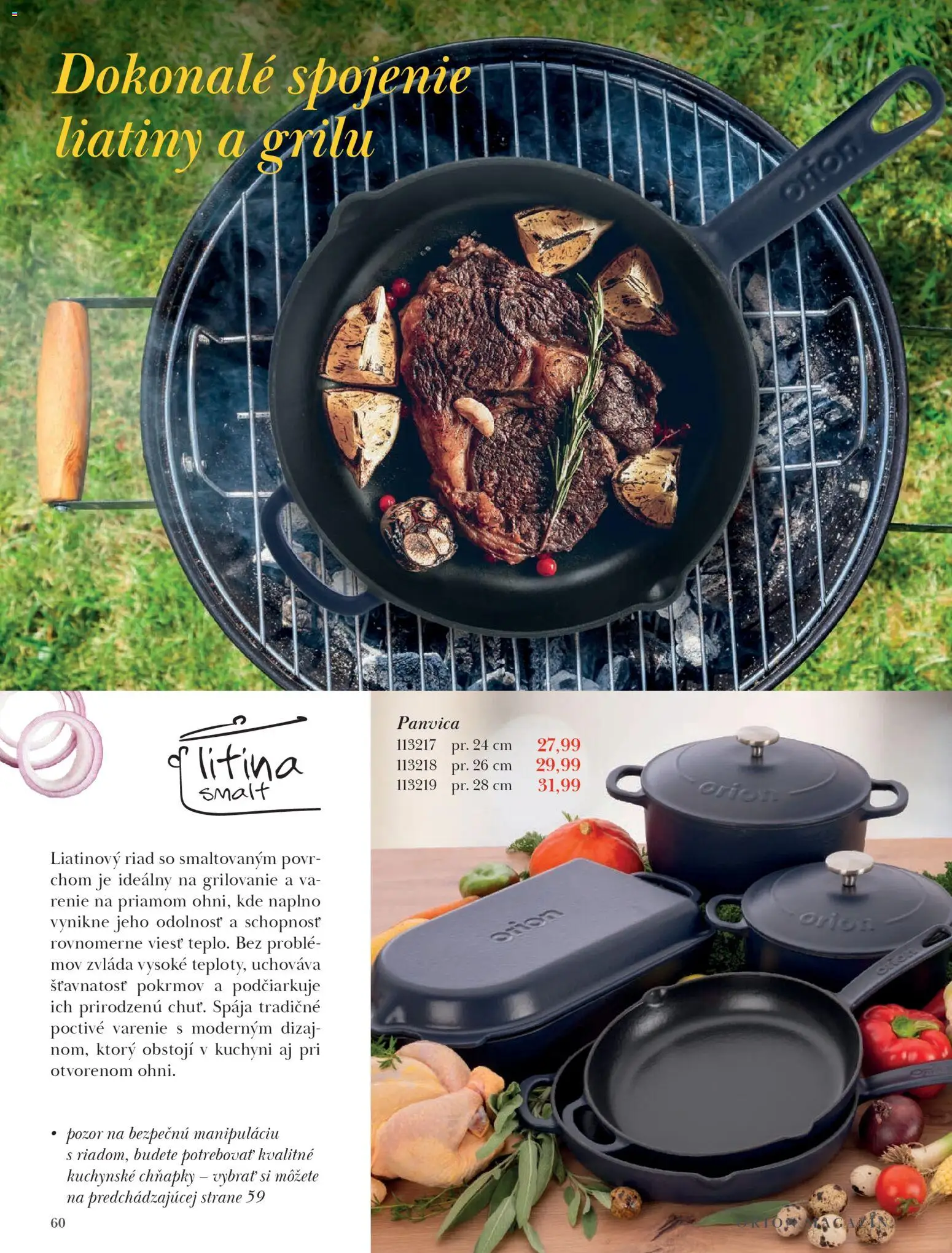 Nové Orion akcie – leták je platný od 09.03.2026 | Strana: 60 | Produkty: Panvica