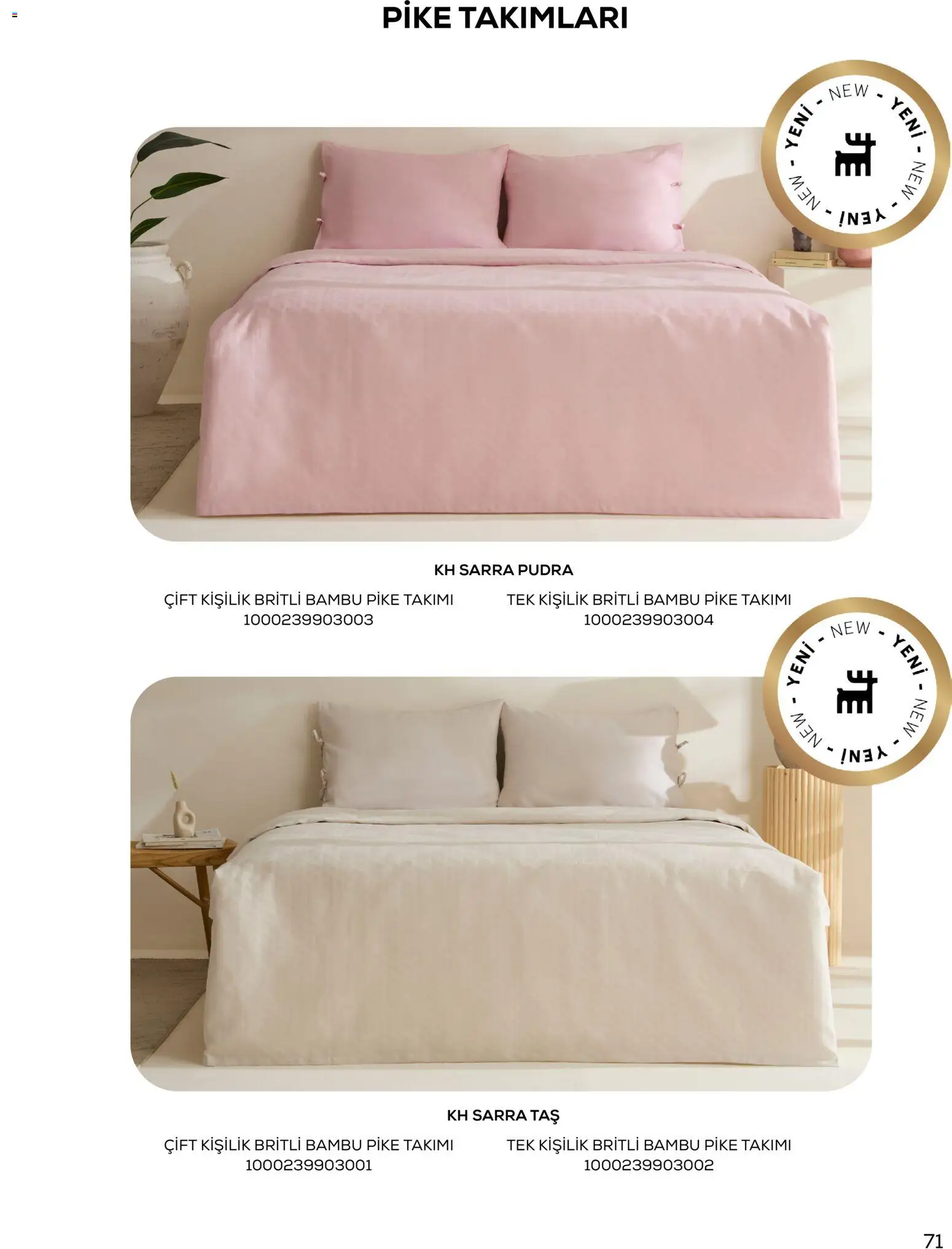 Karaca Home Katalog - 01.03.2026 tarihinden itibaren geçerlidir | Sayfa: 71